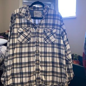 American Eagle men’s plaid button up